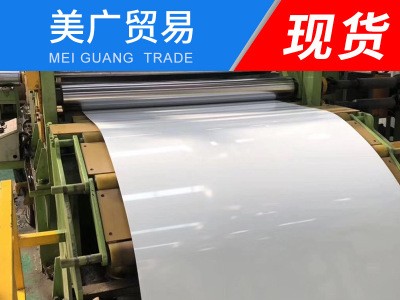 現貨白色彩涂板 家電彩涂板批發商用冷柜彩涂板卷價格廣東廠家