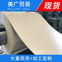 白色彩涂板雙面貼膜 大量供應(yīng)鍍鋁鋅彩涂板 彩涂鋼卷 現(xiàn)貨批發(fā)