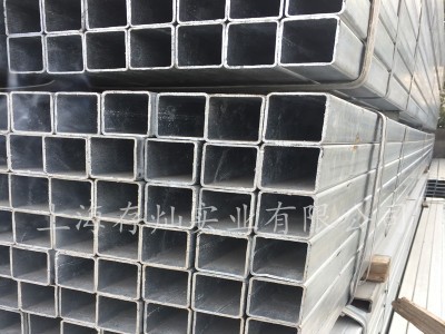 專業(yè)生產(chǎn)熱鍍鋅方管 鍍鋅矩形管 無縫方管 q235b價格 q345b方通