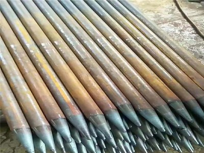 安徽鐵路隧道專用注漿無縫鋼管 108*6管棚鋼管批發 來圖定尺打孔