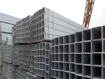 廠家直銷鍍鋅方管100*100 150*150 鍍鋅方矩管50*100加工打孔