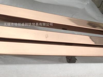 彩色不銹鋼管 不銹鋼彩色管 304玫瑰金不銹鋼管 鈦金304不銹鋼管