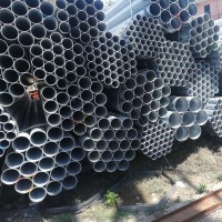 山東現貨Q235B鍍鋅穿線管75*4.0鍍鋅管 熱鍍鋅帶管 鍍鋅焊管