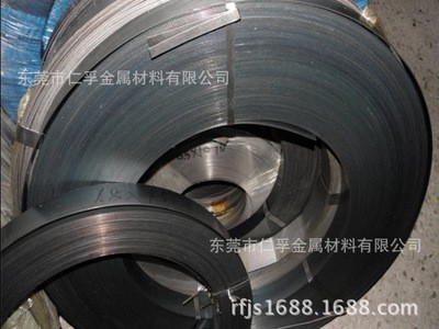 全軟60si2mn彈簧鋼帶 淬火50CrV彈簧鋼 全硬發藍60硅2錳鋼帶材