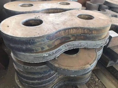 Q235B Q345B厚鋼板切割