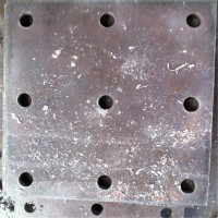 開平板 q235b打孔鉆孔 中厚板打孔加工 承接各種鋼材來料加工