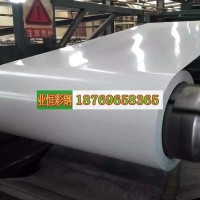 寶鋼直銷鍍鋅板彩鋼涂層卷不銹鋼卷交通白色卷鍍色卷板糧倉