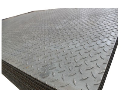 熱軋花紋板 花紋卷板 防滑板 Q235B普碳鋪地工地閣樓架空層樓梯板