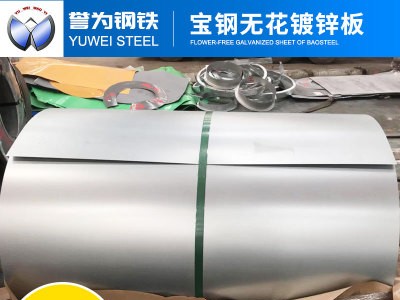 廠家鍍鋅板卷 電解板白鐵皮 寶鋼無花鍍鋅板現貨鍍鋅鋼板熱鍍鋅
