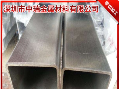 304不銹鋼方管 厚壁不銹鋼焊管 焊接不銹鋼裝飾管 拉絲不銹鋼方通