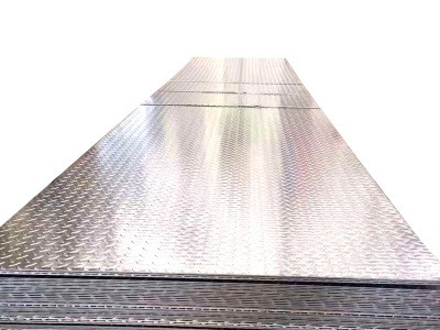 鍍鋅花紋板 2-5熱鍍鋅花紋卷板 熱軋花紋板 鋪地鋪車(chē)廂用防滑鋼板