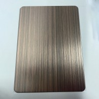 廠家加工定制不銹鋼板 不銹鋼鍍銅板 304不銹鋼板材鍍銅壓花板