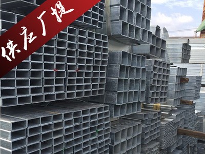 現貨批發Q345B熱鍍鋅方管50*50方矩管 大口徑方管 升降機用管