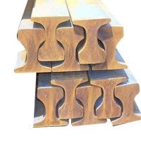 45Mn 重型鋼軌 規格33 38 43 50KG 鐵路碼頭倉庫軌道鋼