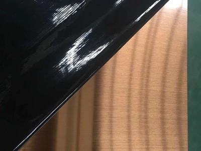 304彩色不銹鋼板 8K玫瑰金不銹鋼板 拉絲玫瑰金不銹鋼板