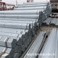 Q235B鍍鋅焊管 耐大氣腐蝕鋼管 鐵水管 暖氣管 DN40鍍鋅鋼管