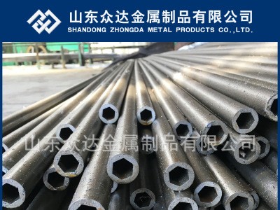 廠家定制 20號小口徑外圓內六角鋼管對邊8mm 10mm 外圓內六方鋼管