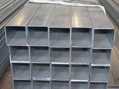 批發薄壁鍍鋅方管 大棚架用鍍鋅帶方管 40*40鍍鋅方管現貨供應