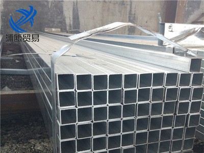 大口徑方管廠家直銷Q235B熱鍍鋅無縫方管40*40大口徑薄壁方管