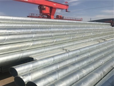 熱鍍鋅螺旋鋼管 輸水管道用鍍鋅螺旋管 量大從優