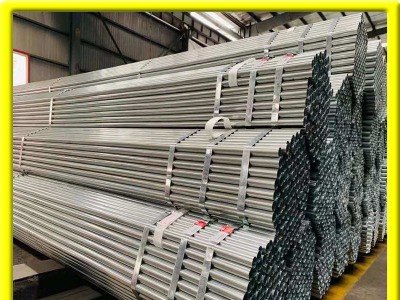 現貨供應 4分6分1.5寸3寸鍍鋅圓管 dn50 150 鋅層300克熱鍍鋅管