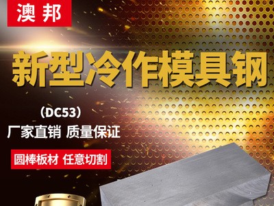 來(lái)圖來(lái)樣加工DC53模具鋼模具鋼DC53圓棒圓鋼耐磨韌性好DC53模具鋼