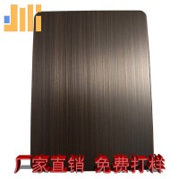 304鈦金玫瑰金香檳金彩色鏡面不銹鋼板加工201拉絲紅青古銅裝飾板