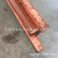 現貨T2高導電用紫銅棒 實心紅銅管 紫銅套 純銅圓棒材可做精密切