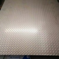 304不銹鋼防滑板 201不銹鋼花紋板 加工定制壓花防滑鋼板樓梯踏板