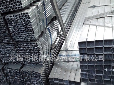 Q235B鍍鋅方管 大口徑厚壁鍍鋅方管 小口徑鍍鋅帶方矩管 規格齊全