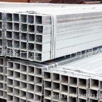 現貨庫存熱鍍鋅方管矩形管厚薄壁熱鍍鋅方形鋼管鋼帶鍍鋅管