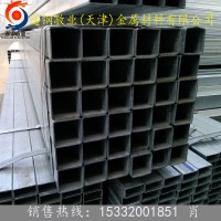 源泰 德眾鍍鋅方矩管 黑方矩管 廠家直銷 現貨銷售 幕墻用q235管