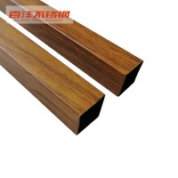 不銹鋼木紋管 熱轉印 201 304不銹鋼管 格柵護欄扶手工程