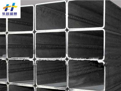 廠家供應天津熱鍍鋅Q235B方矩管批發定制黑方矩管熱鍍鋅方矩管