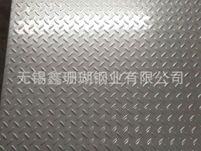 304不銹鋼花紋板 廠家直銷花型可做扁豆/柳葉/四連排/圓點/細花等