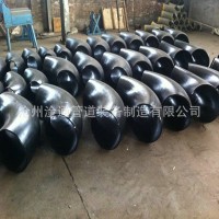 生產碳鋼Q235長半徑無縫國標彎頭 一倍90°直縫彎頭 現貨