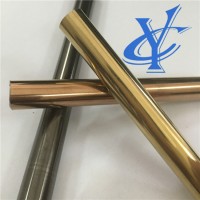 201 304不銹鋼 玫瑰金 鈦金 黑鈦色圓管8mm 9mm 厚度0.5*0.6*0.7