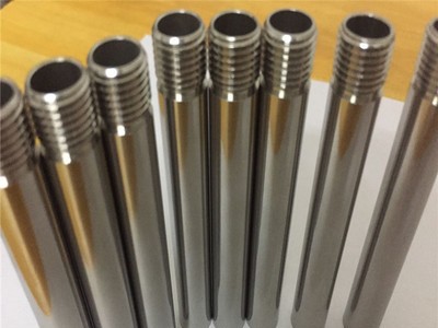 不銹鋼管內外螺紋 304不銹鋼管攻牙 不銹鋼螺紋管 圓管車牙