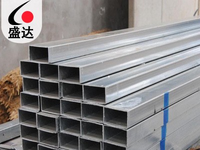 批發鍍鋅方鋼管 熱鍍鋅方鋼管上海金山倉庫 熱鍍鋅方管供應