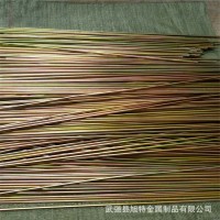 邦迪管鍍銅白色 紅色鍍銅管 彩色軍綠防腐銅管生產廠家