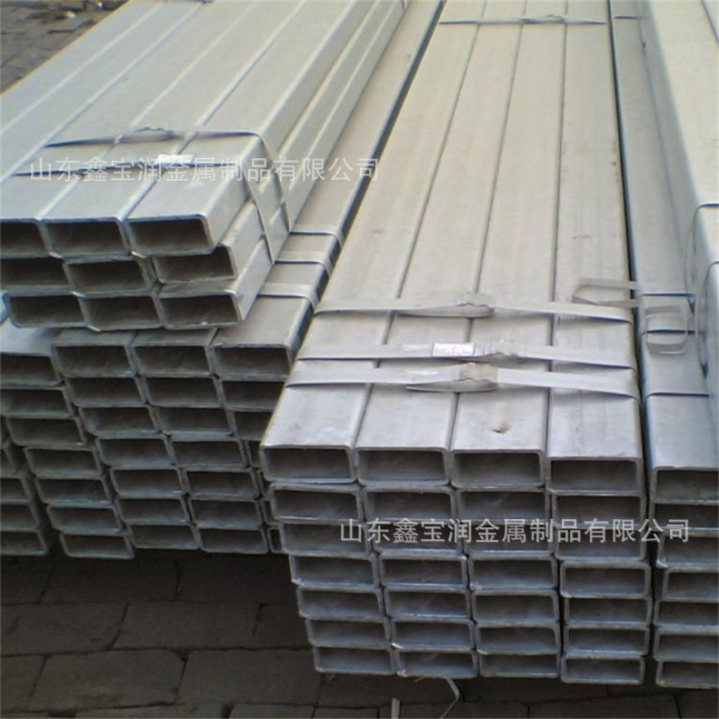 加工定制Q235鍍鋅方管 空心方鋼管 冷拉方管