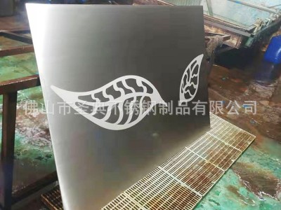 雅才201/304不銹鋼烤爐面板印花 不銹鋼板加工定制