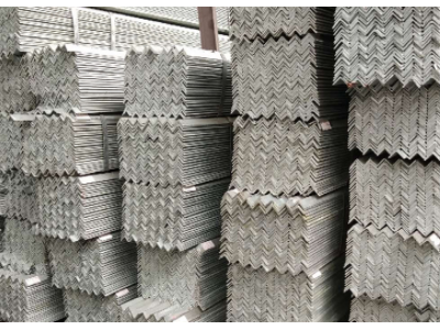 佛山現貨銷售鞍鋼 熱鍍鋅角鋼 鍍鋅角鐵加工沖孔角鐵規格齊全