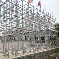 活動(dòng)腳手架 床型建筑腳手架加厚組合四層腳手架 裝修爬梯腳手架