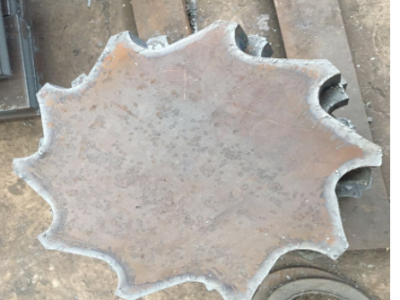 鋼板數控火焰切割 鋼板零割下料 鋼板切割加工廠家支持定制樣品