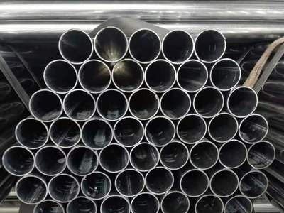 20圓管 25圓管黑退熱帶鍍鋅鋼管 可做自行車架使用 【廠家自營】