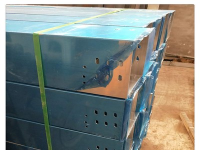 200*100貼膜鋁合金電纜橋架 槽式直通304不銹鋼橋架 鍍鎂鋅橋架