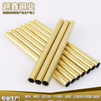 h63 h65精密切管銅管 批發(fā)大小規(guī)格多樣黃銅管 空心薄厚壁黃銅管