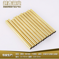 上虞廠家生產(chǎn)h63/h65厚壁空心黃銅管 批發(fā)精密黃銅毛細管
