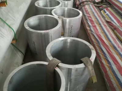 供應7075T6鋁管 航空超硬無縫管7075可零切 7075T651大口徑鍛管